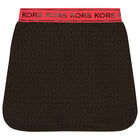 تنورة بنات بالشعار باللون البنى, 1, hi-res