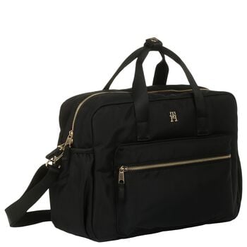 Black Logo Baby Changing Bag