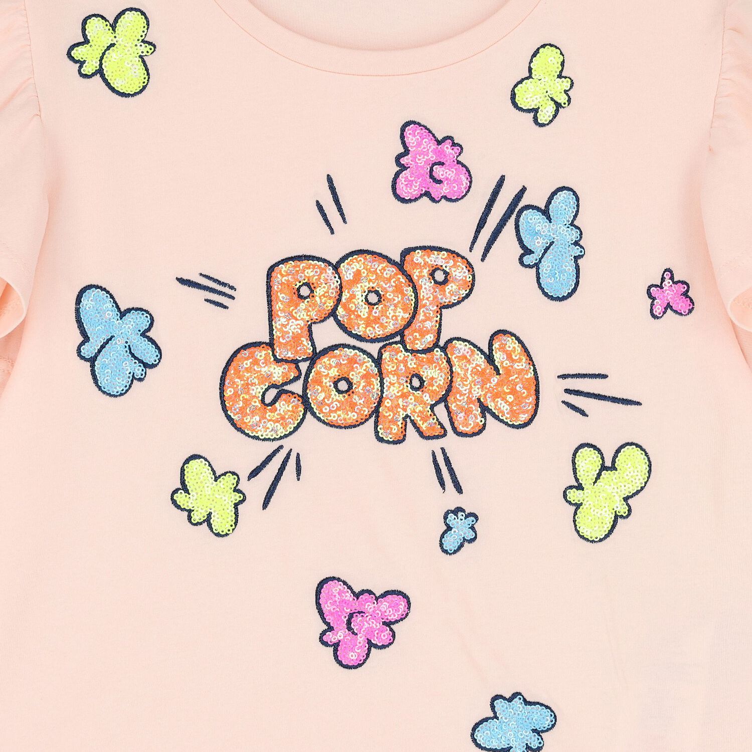 Girls Pink Sequin T-Shirt, 1, hi-res image number null