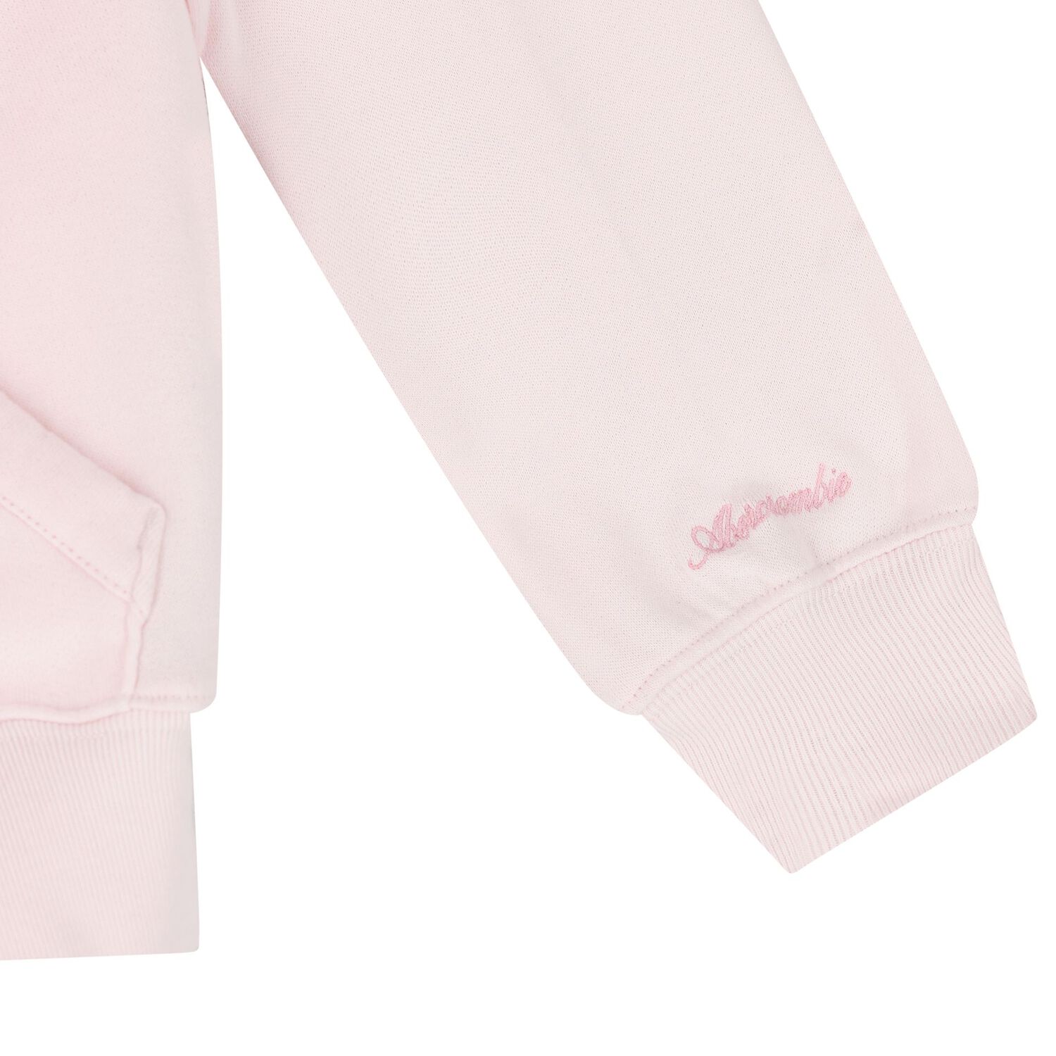 Girls Pink Logo Hooded Top, 1, hi-res
