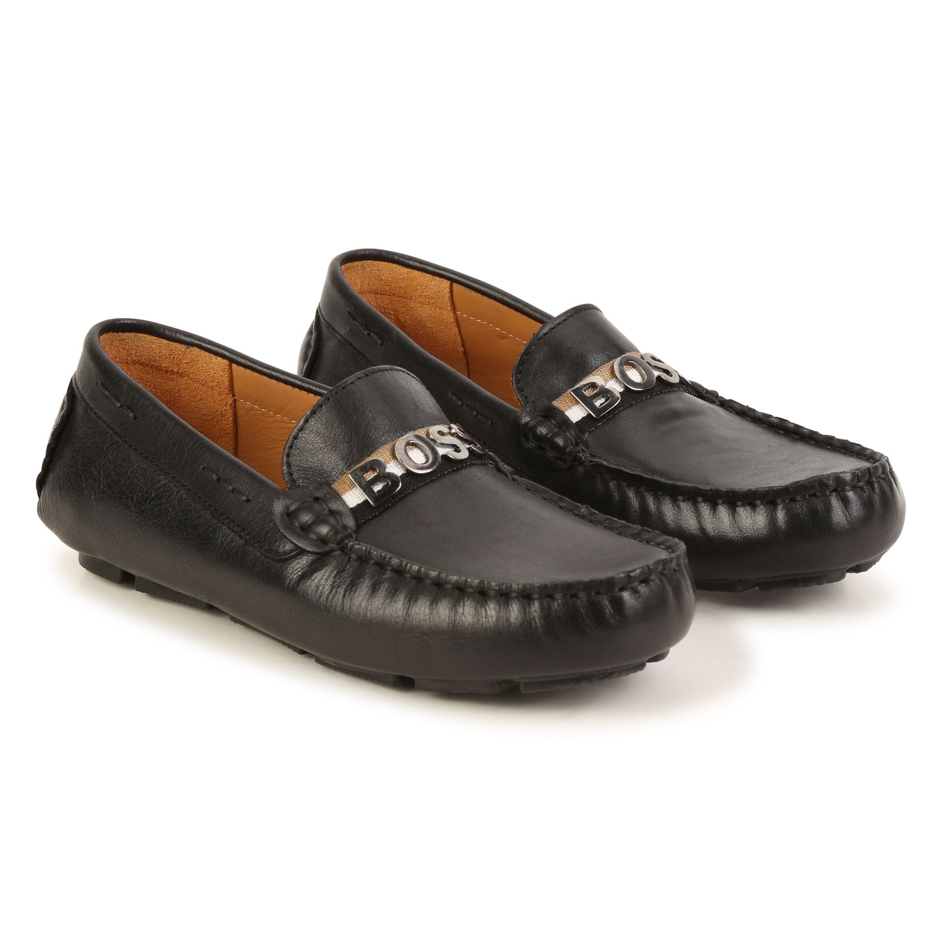 Boys black moccasins new arrivals