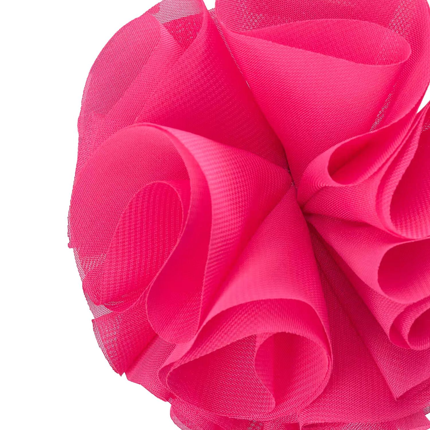 Girls Pink Flower Headband, 4, hi-res