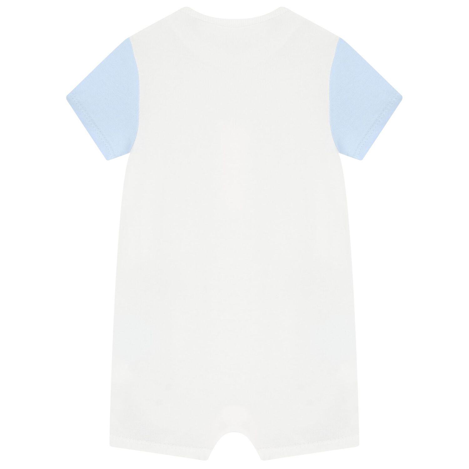 Baby Boys Blue & White Rompers (3 Pack), 2, hi-res image number null