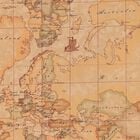 Ivory & Beige Geo Map Baby Blanket, 1, hi-res