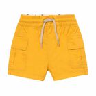 Younger Boys Yellow Shorts, 1, hi-res