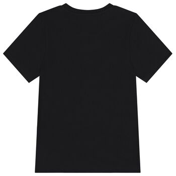 Boys Black Logo T-Shirt