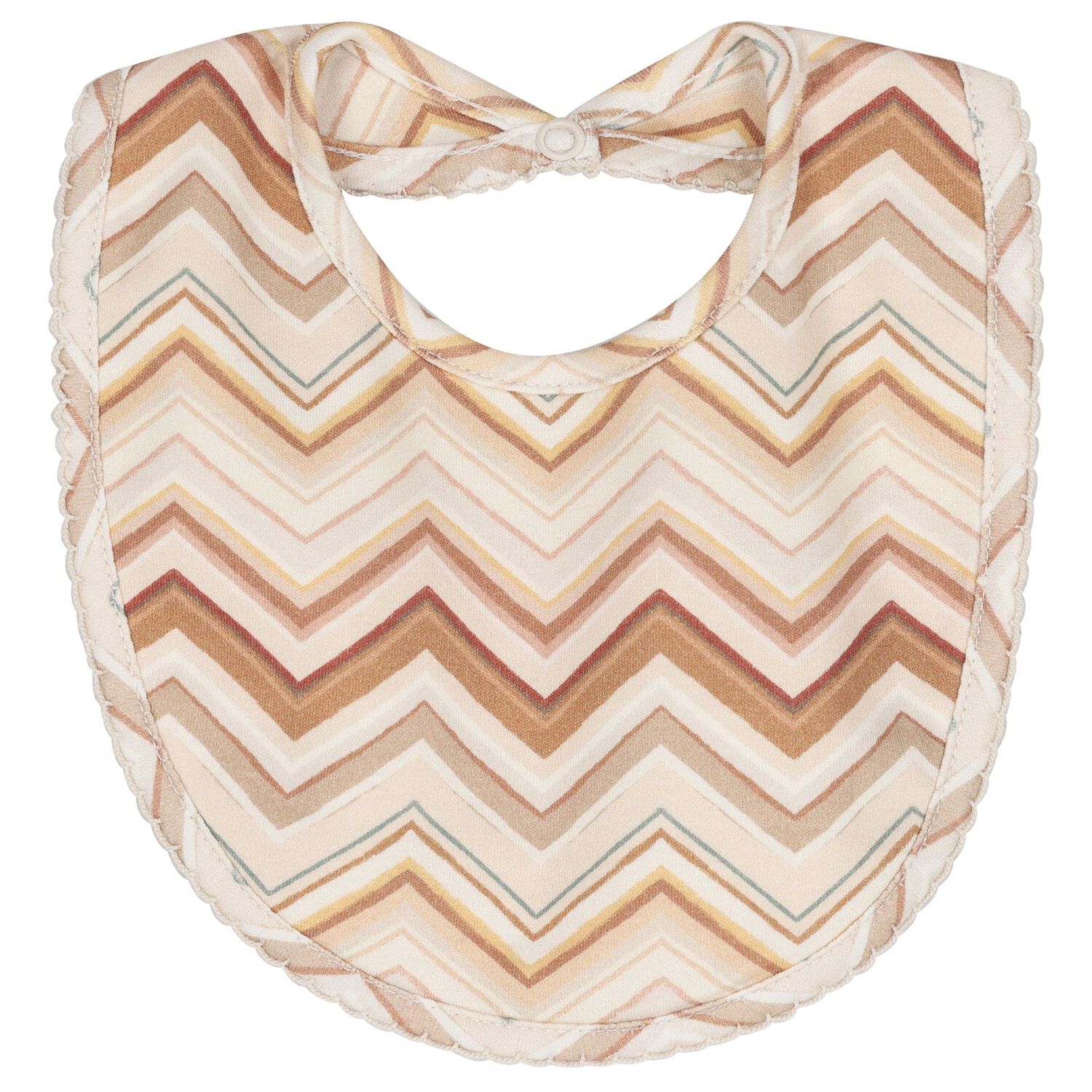 Beige & Brown Zig Zag Babygrow Set, 2, hi-res