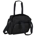 Mini Me Black Logo Baby Changing Bag ( 35cm ), 1, hi-res