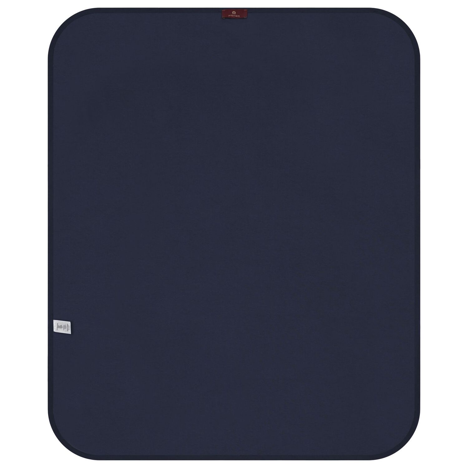 Baby Boys White & Navy Blue Logo Blanket, 2, hi-res image number null