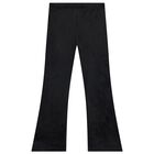 Girls White & Black Rhinestone Leggings Set, 1, hi-res