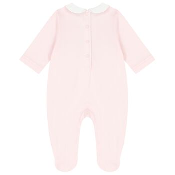 Baby Girls Pink Bunny Babygrow