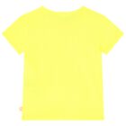 Girls Yellow Sequin T-Shirt, 2, hi-res