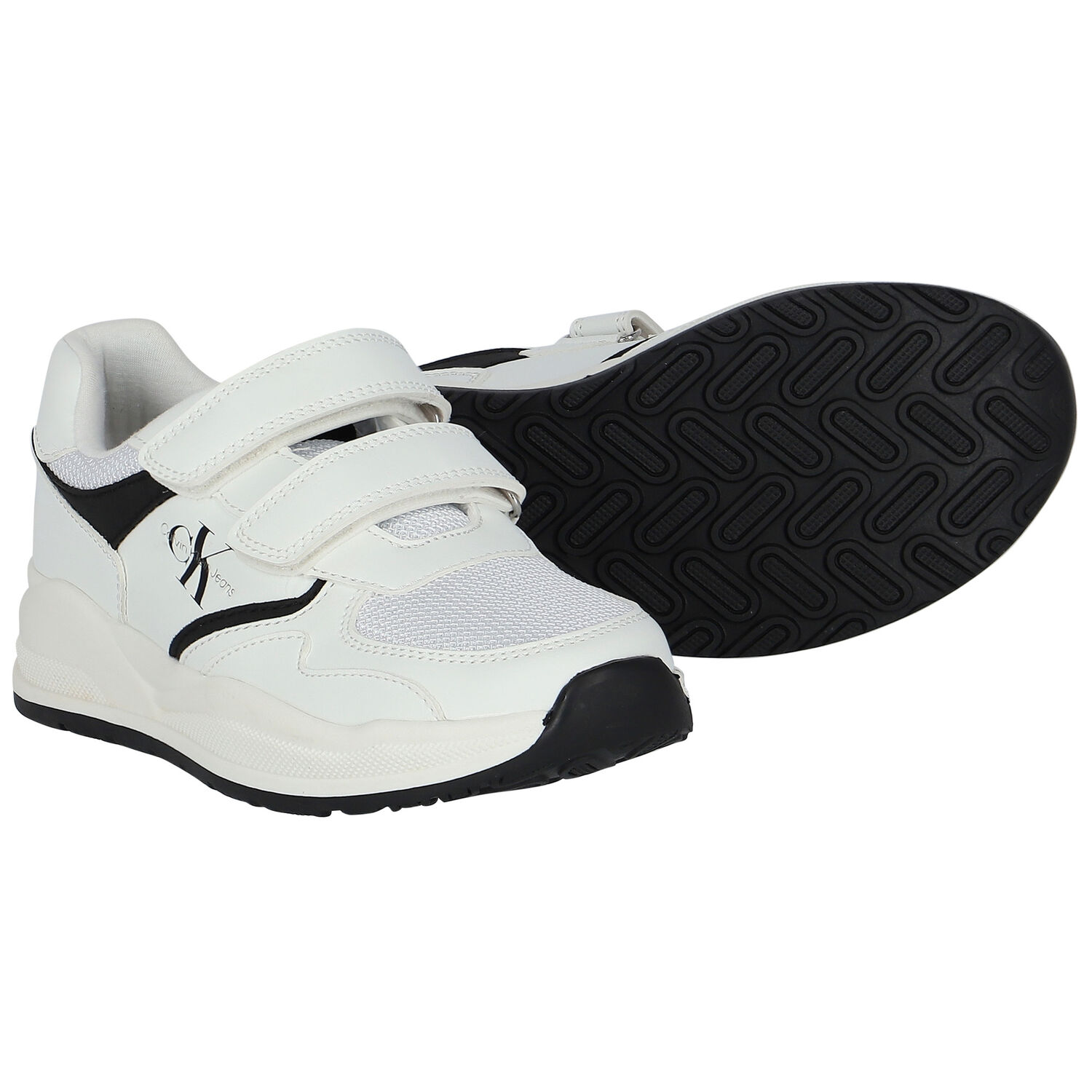 White Logo Trainers, 1, hi-res image number null
