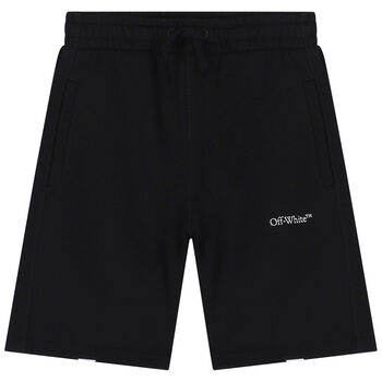 Black Logo Shorts