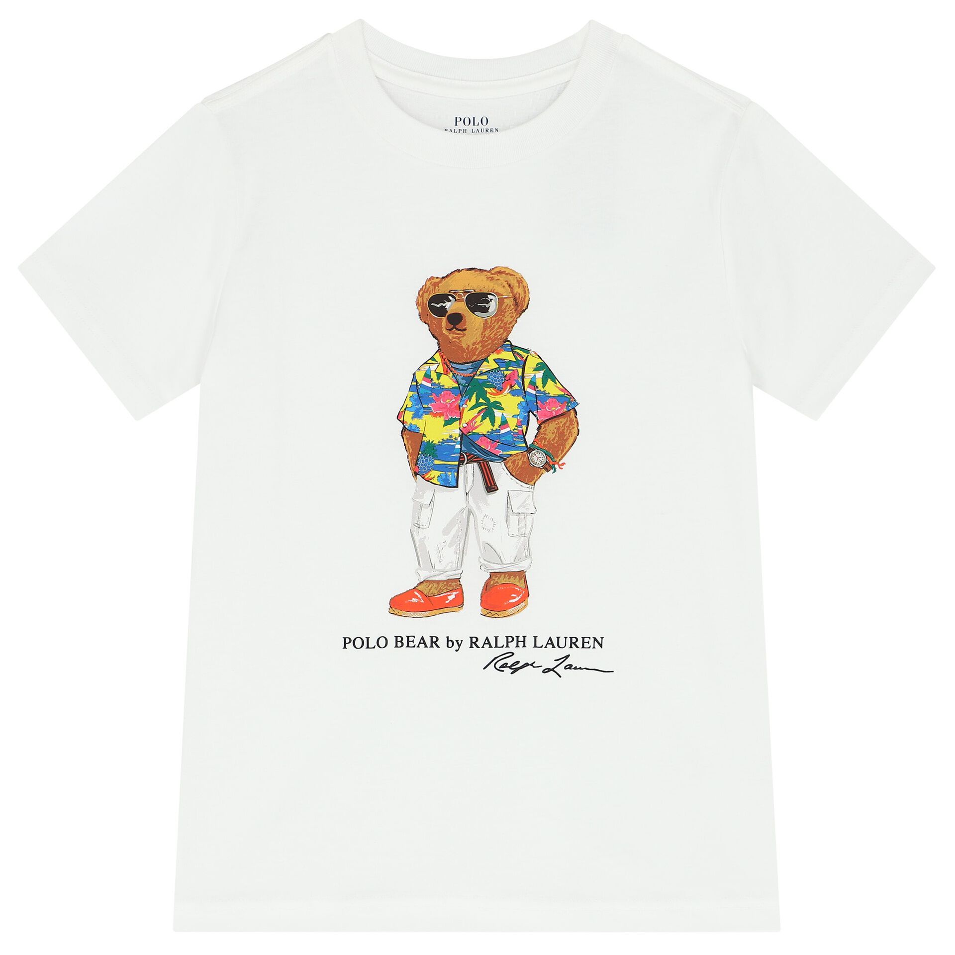 Boys polo bear shirt clearance