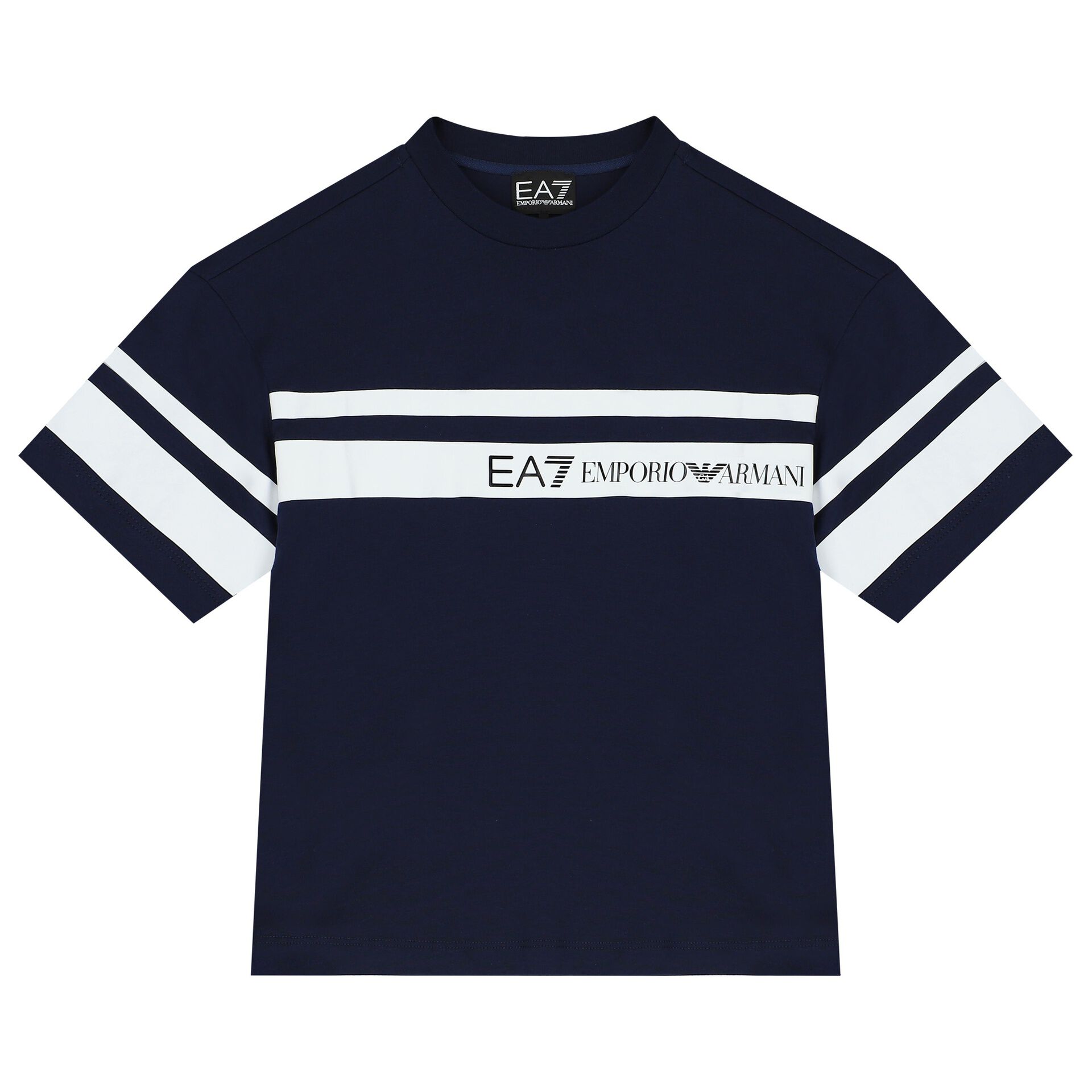 Ea7 navy store t shirt
