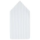 Baby Boys White & Blue Striped Logo Nest, 2, hi-res