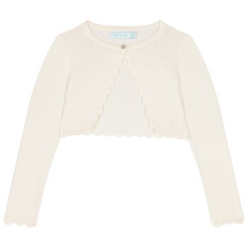 Girls Ivoy Knitted Cardigan