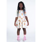 Girls Multi-Coloured Ice Cream Dress, 1, hi-res