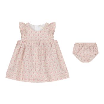 Baby Girls Beige Dress Set