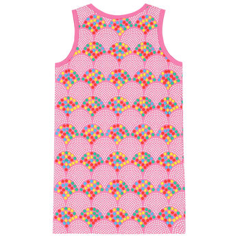 Girls Pink Dots Dress