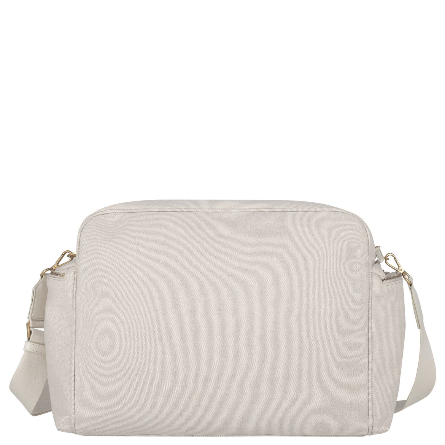 Beige Logo Canvas Changing Bag, 1, hi-res