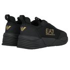 Black Logo Trainers, 1, hi-res
