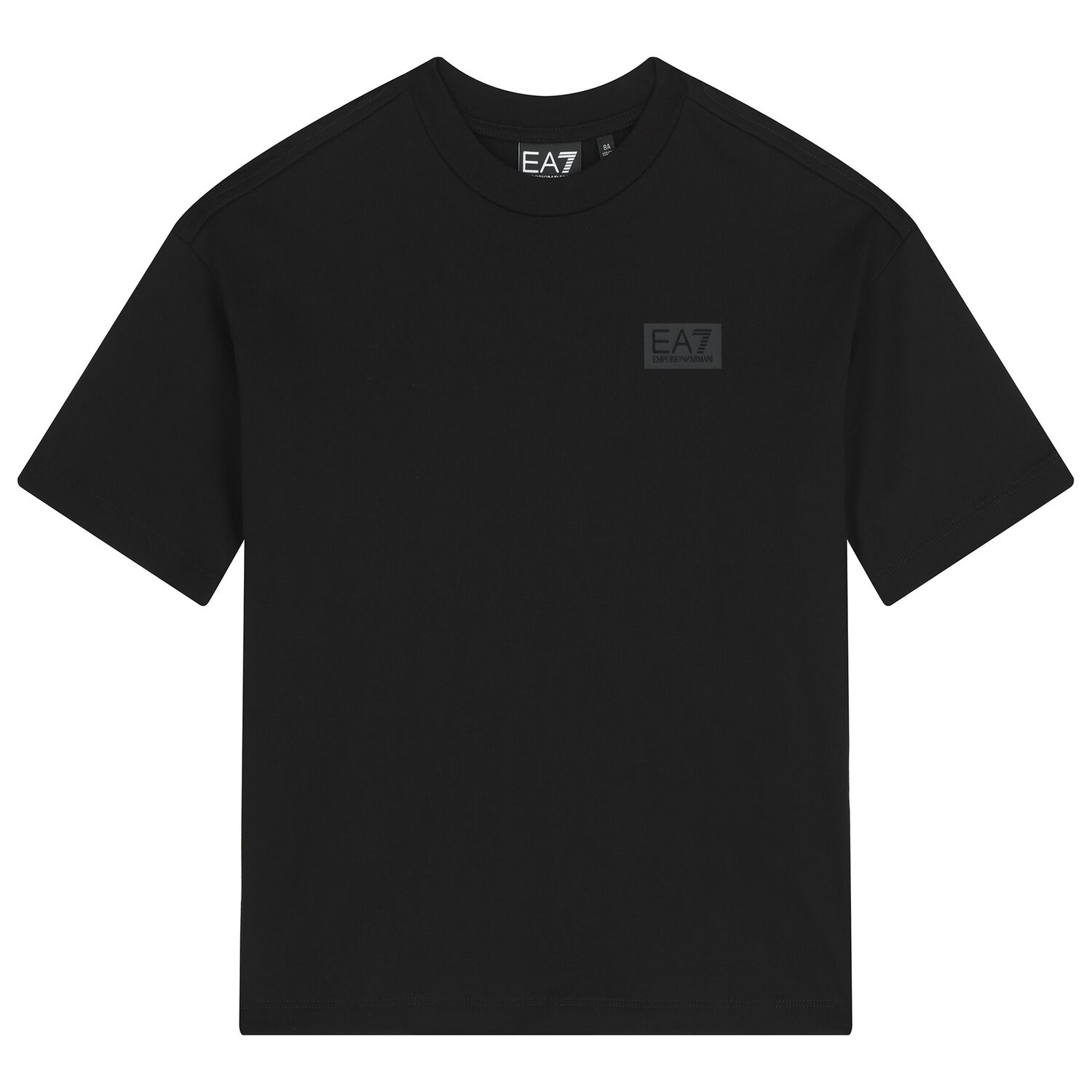 Boys Black Logo T-Shirt, 2, hi-res