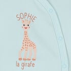 Blue Giraffe Logo Babygrow, 1, hi-res