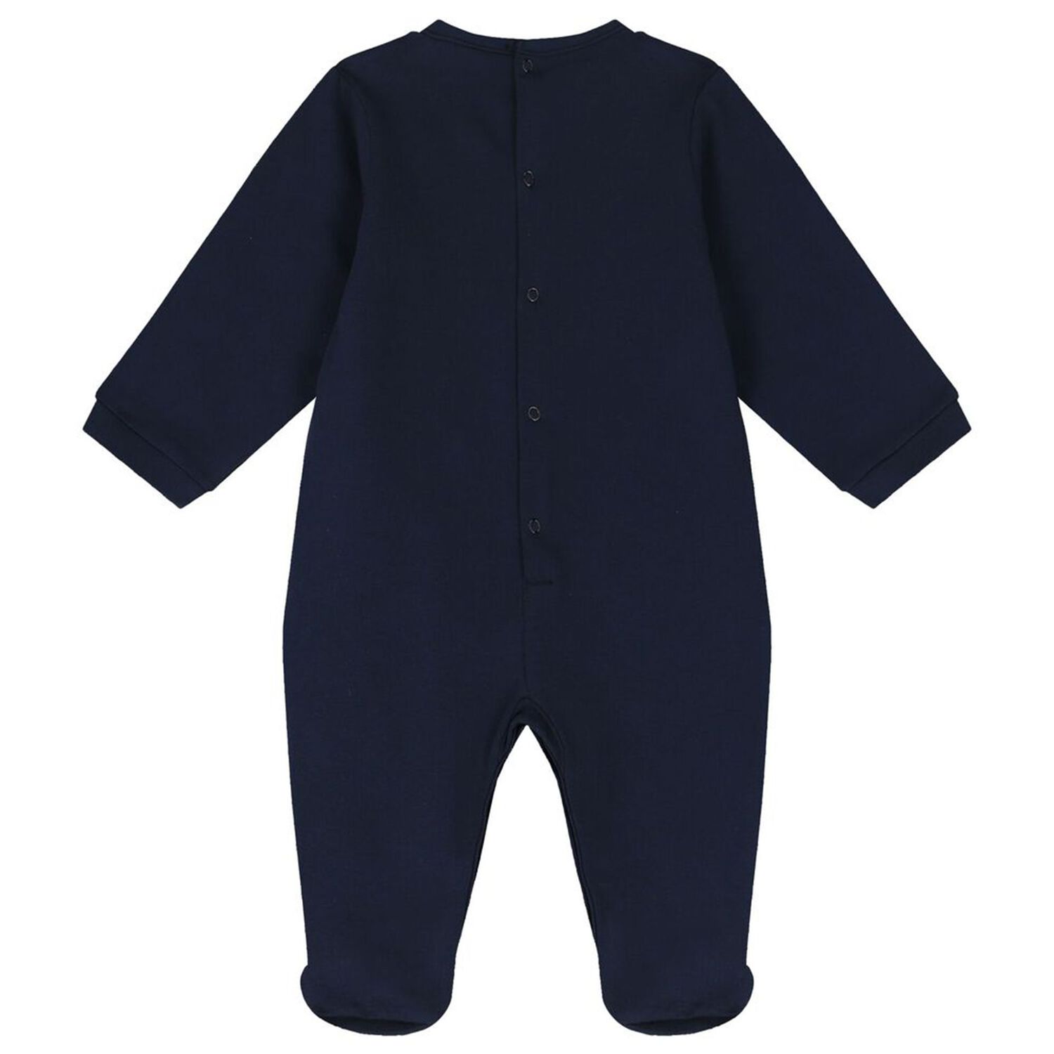 Navy Blue & Gold Logo Babygrow Gift Set, 2, hi-res