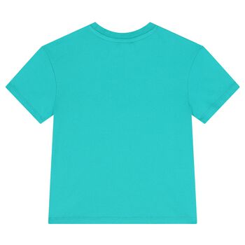 Boys Aqua Logo T-Shirt