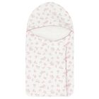 عش بشعار باللون  عاجي ووردي للبنات , 1, hi-res