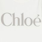 Girls Mini Me White Long Sleeve Top, 1, hi-res