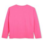 Girls Pink Sequin Unicorn Long Sleeve Top, 1, hi-res