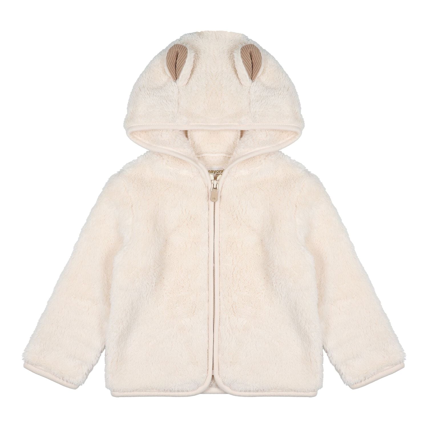 Baby Boys Beige & White Sheep Tracksuit ( 3 Piece ), 2, hi-res