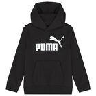 Boys Black & White Logo Hooded Top, 1, hi-res