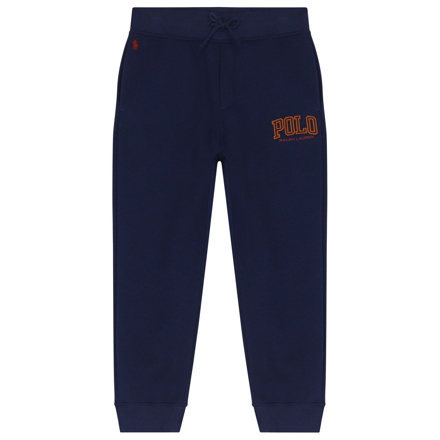 Boys Navy Blue Logo Joggers, 2, hi-res image number null