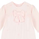 Baby Girls Pink Hearts Babygrow Set, 1, hi-res