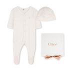 Baby Girls Ivory Babygrow Gift Set, 1, hi-res