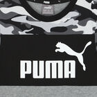 تيشيرت بالشعار باللون الأسود والرمادي للأولاد, 1, hi-res