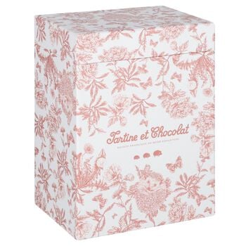 Ivory & Pink Toile De Jouy Augustine The Rabbit (28cm)