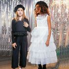 فستان بلا اكمام باللون الابيض , 1, hi-res