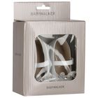 Baby Girls White Embellished Butterfly Shoes, 1, hi-res