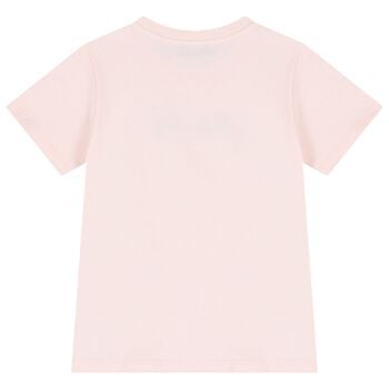Girls Pink Logo T-Shirt             