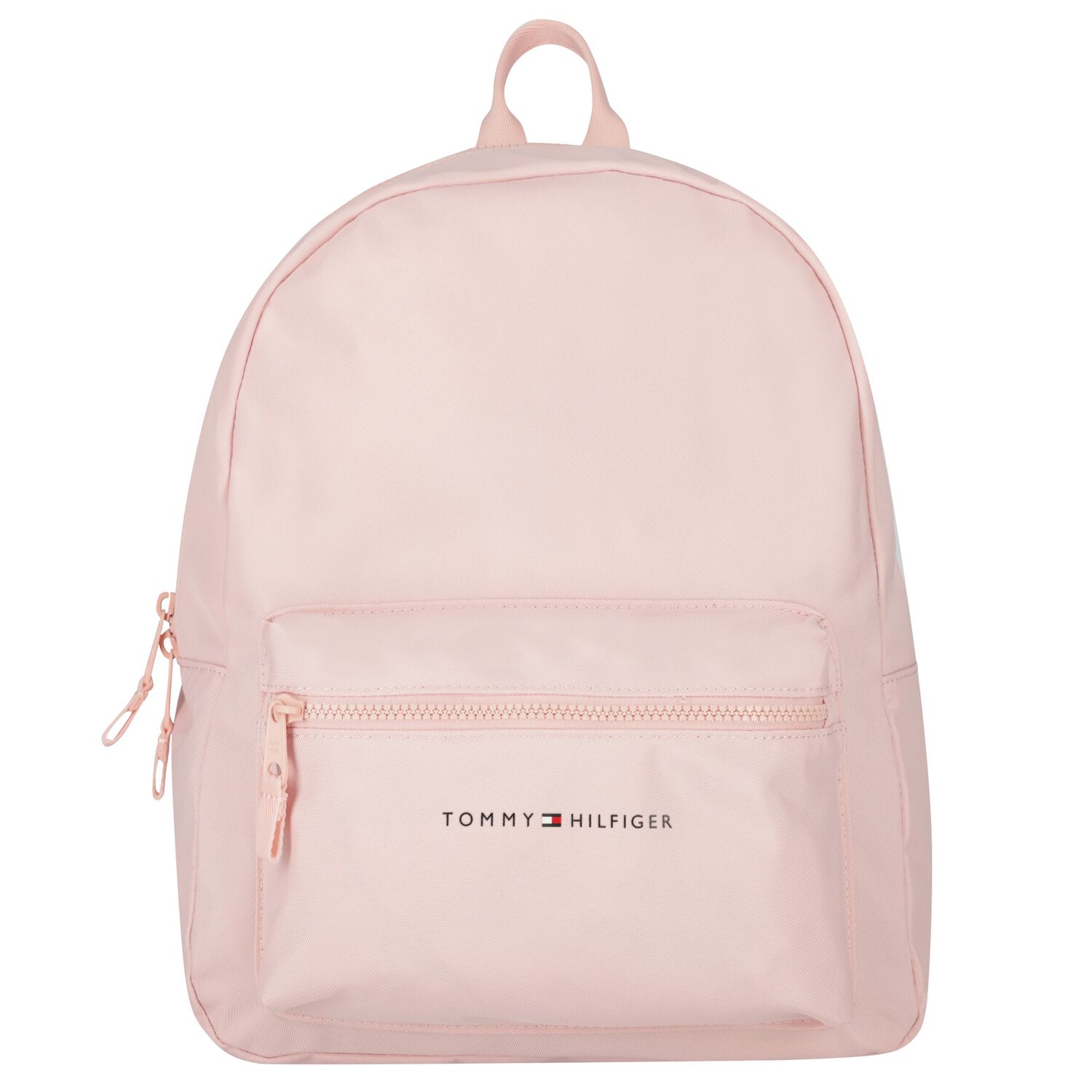 Tommy Hilfiger Girls Pink Logo Backpack | Junior Couture USA