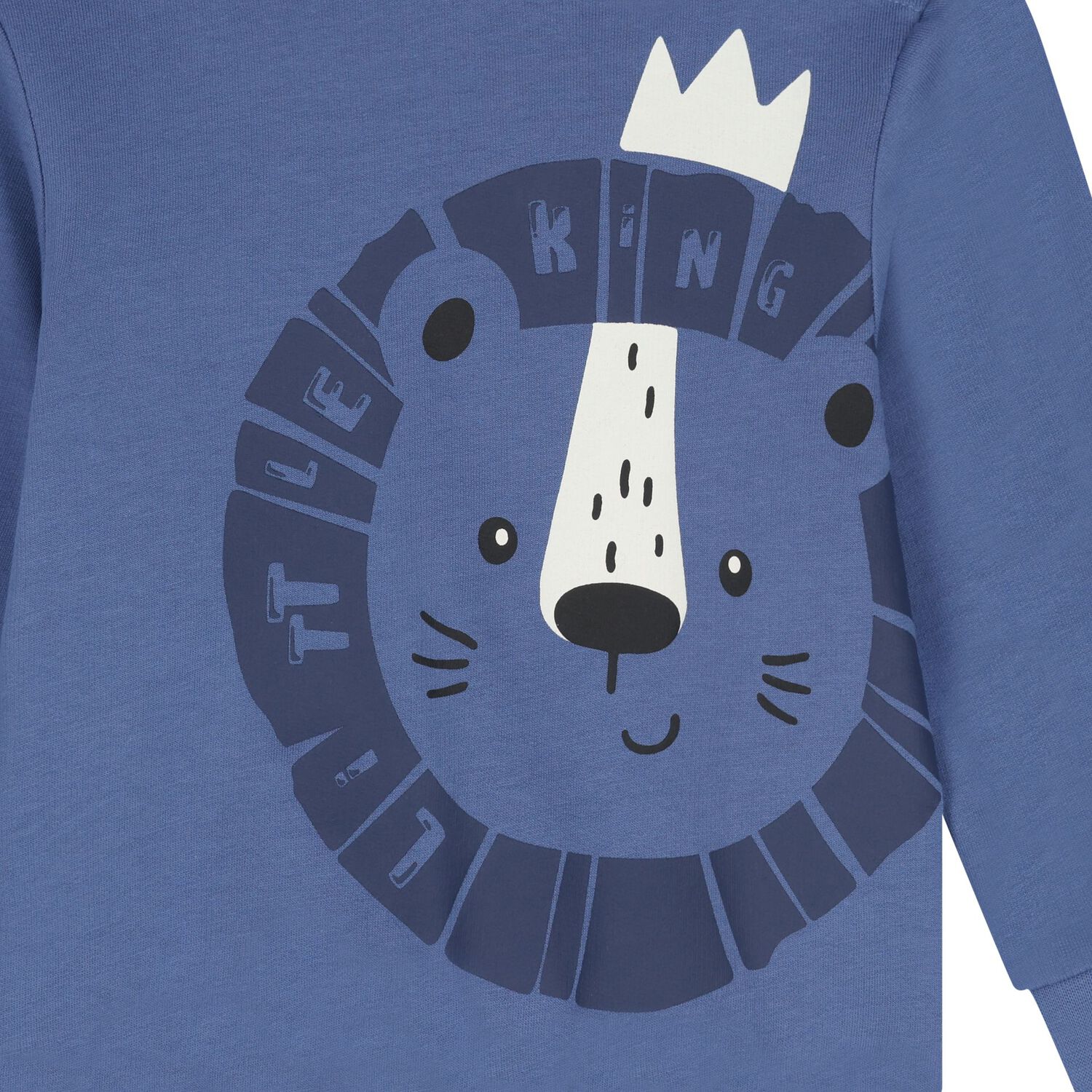 Baby Boys Blue Lion Tracksuit, 1, hi-res image number null