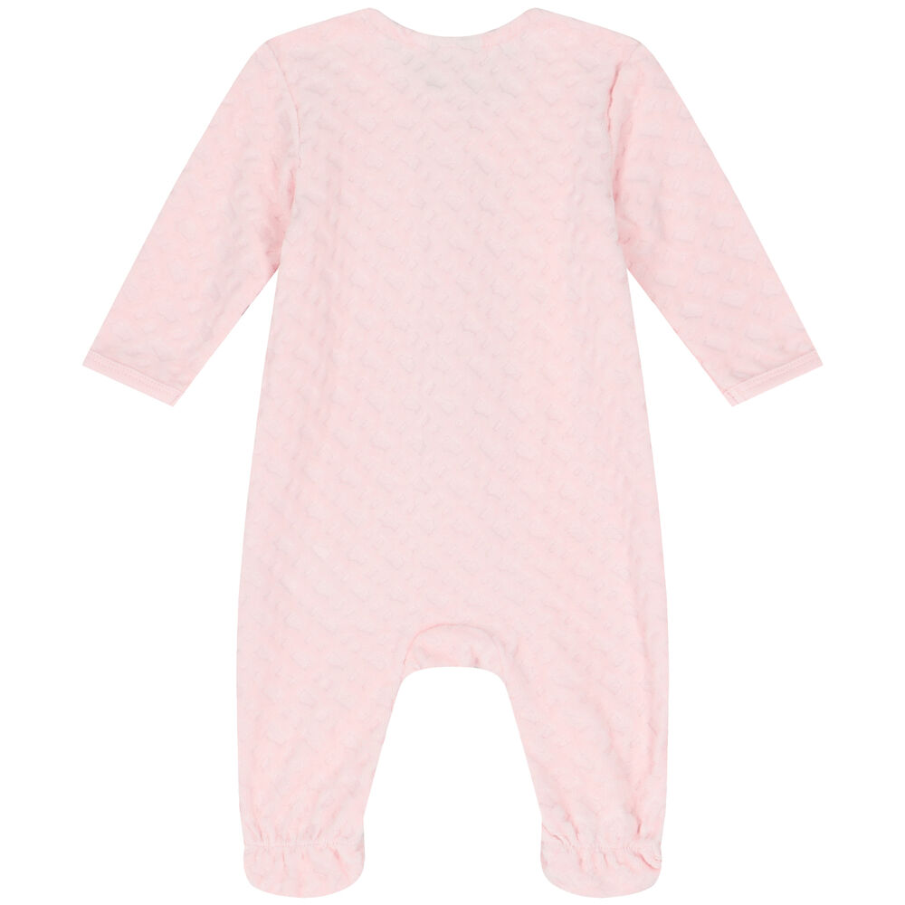 HUGO BOSS - Babygrow - White/Pink