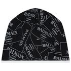 طقم هدايا أفرول بالشعار باللون الأسود والأبيض, 1, hi-res