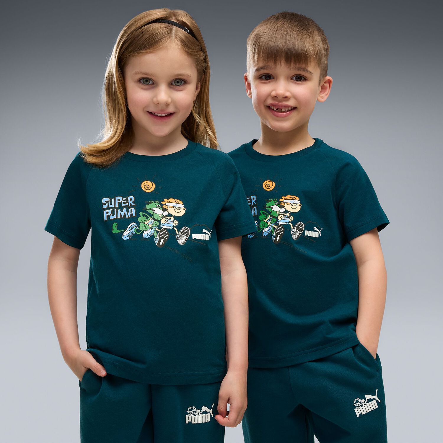 Boys Blue Logo T-Shirt, 2, hi-res