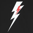 Boys Black Thunder Bolt T-Shirt, 3, hi-res